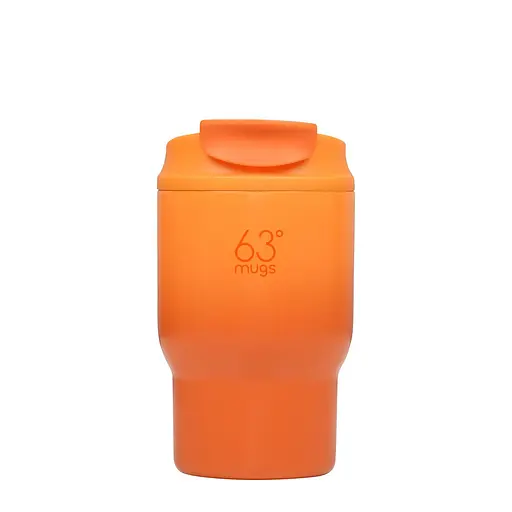 Смачна термочашка для кави 63mugs Drive 360 мл запальна помаранчева (1063) - фото 2