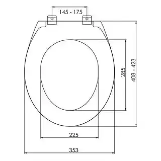 Сидения для унитаза с крышкой NKP Comfort 0301 из термопласта - фото 9