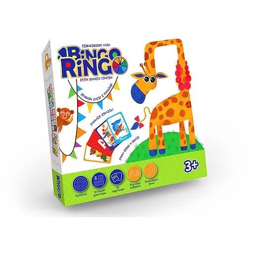 Настольная игра Danko toys Bingo Ringo (рус.) (GBR-01-01) - фото 1