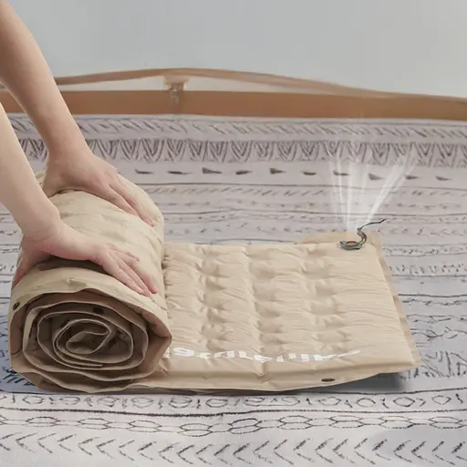 Килимок надувний із подушкою Naturehike CNK2550WS025 60 мм Зелений - фото 6