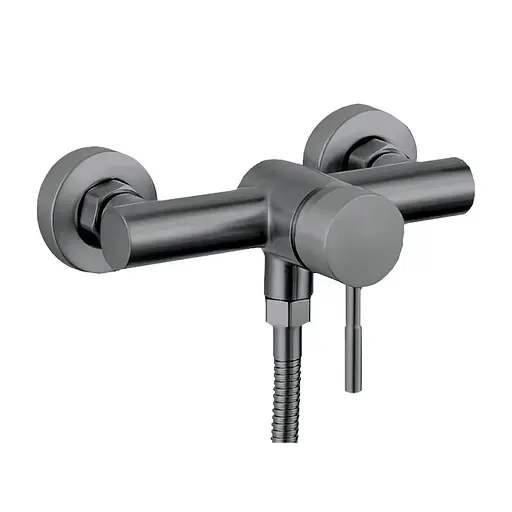 Смеситель для душа Mixxus SUS-003 graphite MI5907 Нержавеющая сталь - фото 1