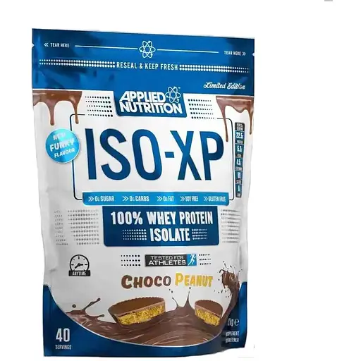 Протеин Applied Nutrition Iso-XP, 1 кг. - Шоколад-арахис. - фото 1
