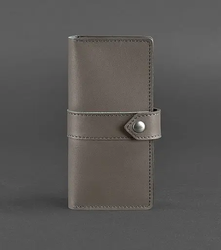 Кожаное женское портмоне 3.1 темно-бежевый Краст - фото 1