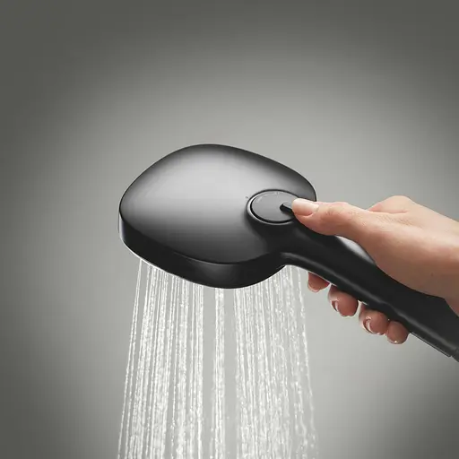 Душова система термостатична Grohe QuickFix Vitalio Comfort System 250 269842431, Чорний матовий - фото 8