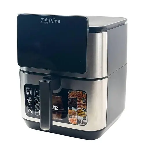 Аэрофритюрница Zepline ZP-00342 13 л 4200 Вт с двойным нагревом, мультипечь без масла, цифровая фритюрница - фото 3