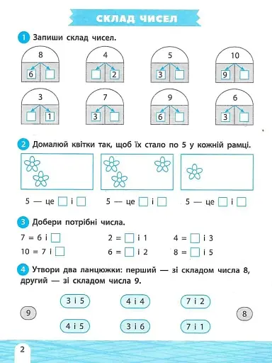 Тренажер-навчалочка. 1 клас - фото 4