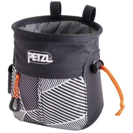 Мешочек для магнезии Petzl Sakapoche Black Striped (1052-S040AB02)