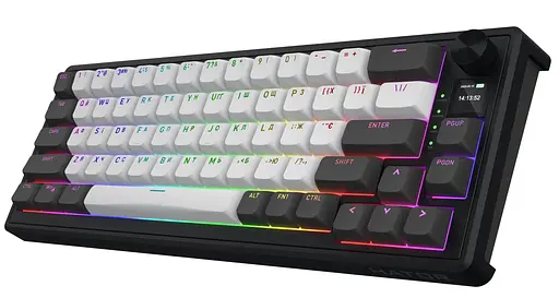 Клавіатура HATOR Skyfall 65 PRO Wireless Silent Switches Grey Black (HTK4160UA) - фото 3