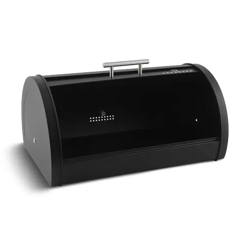 Хлебница Edenber EB-133 из нержавеющей стали с откидной крышкой   - фото 3