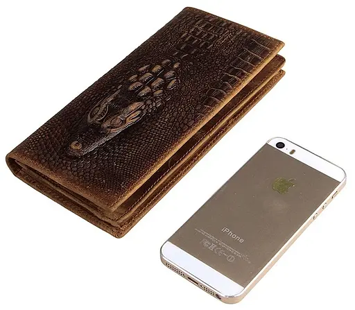 Чоловічий шкіряний гаманець Vintage 9x19 см acs0015242 - фото 2