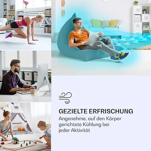 Охладитель воздуха Klarstein IceWind Plus Smart 4-in-1 Коричневый (10040210) - фото 5