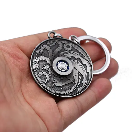 Брелок Таргарієнов Гра Престолів House Targaryen Game of Thrones GT 3.55 - фото 2