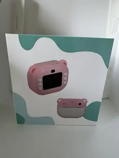 Детская цифровая фотокамера мгновенной печати с термопринтером ТОРА 12Мп ТFT экран / карта памяти Розовый - фото 6