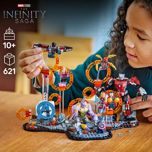 Конструктор LEGO Super Heroes Marvel Месники: Завершення. Вирішальна битва 621 деталь (76323) - фото 15