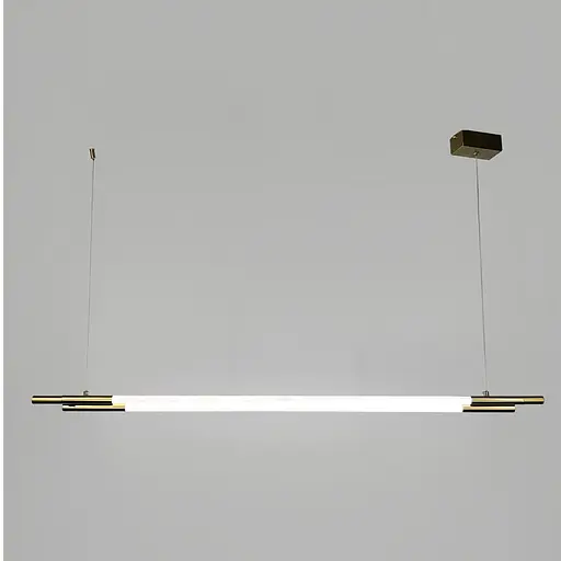 Латунный трубчатый светильник LED в корпусе 130 см | Line F | Ст. MJ351-1300L AB - фото 1