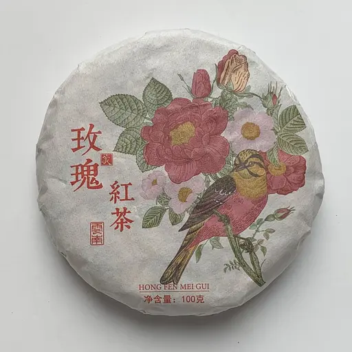 Красный чай с розой Волшебный сад 100 грамм 2023 год - фото 2