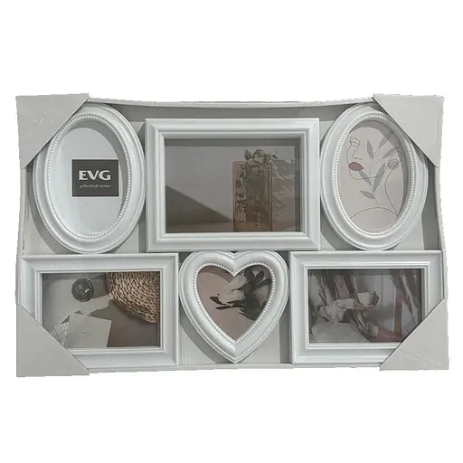Фоторамка EVG Inno ZB-6-3250 White Collage 6 (ZB-6-3250) - фото 1