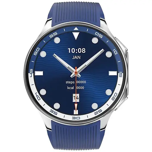 Умные часы NO.1 DT WATCH X с возможностью подключить наушники Серебристый - фото 2
