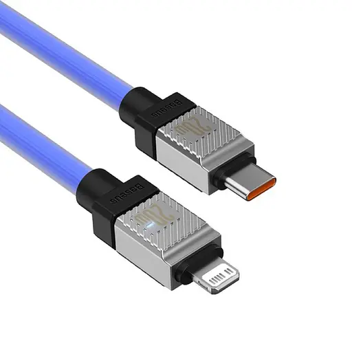 Кабель Baseus CoolPlay Series Fast Charging Cable Type-C to iP 20W 2m Blue - фото 7