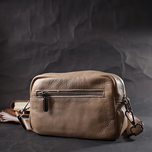 Жіноча шкіряна сумка Vintage 21х13х7.5 см sum0024768 - фото 8