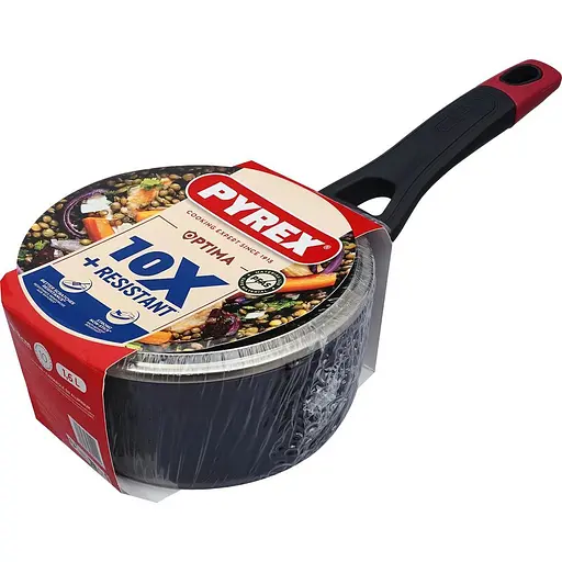 Ківш Pyrex Optima з кришкою 20 см 2.3 л (OT20AP6/8044) - фото 3