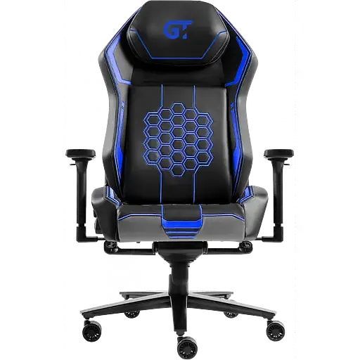 Геймерское кресло GT Racer X-5348 Black/Blue (X-5348 Black/Blue) - фото 1