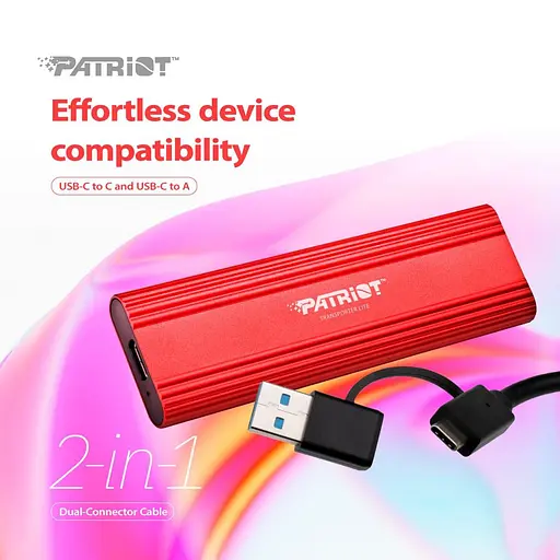 Накопитель SSD Patriot SSD Transporter Lite 2TB (PTPL2TBPEC) - фото 5