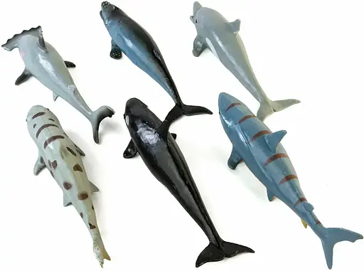 Фигурка Морские животные, Гонконг, тянучка, 7-8 дюймов, A010P - фото 3