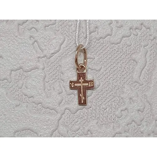 Золотий хрестик Tango Врятуй і збережи. 240238 - фото 3