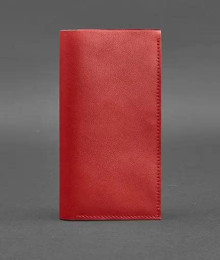 Кожаный женский тревел-кейс 3.1 Красный - фото 1