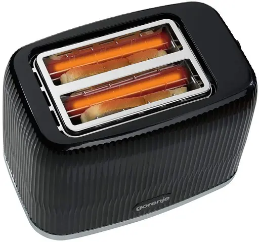 Тостер Gorenje 850 Вт пластик/металл черный - фото 4