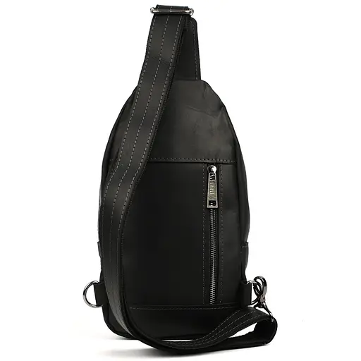 Модный рюкзак слинг на одну шлейку черный TARWA 17х7х33.5 см sum0028454 - фото 3