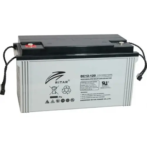 Акумулятор Ritar AGM DC12-120, Gray Case, (12V 120Ah)