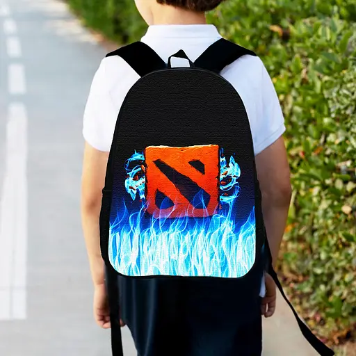 Рюкзак детский Дота 2 "Dota 2" 34х27 см, ранец городской для мальчика (00473)