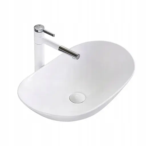 Умивальник Rea Royal 60 накладний білий REA-U0441, Білий - фото 1