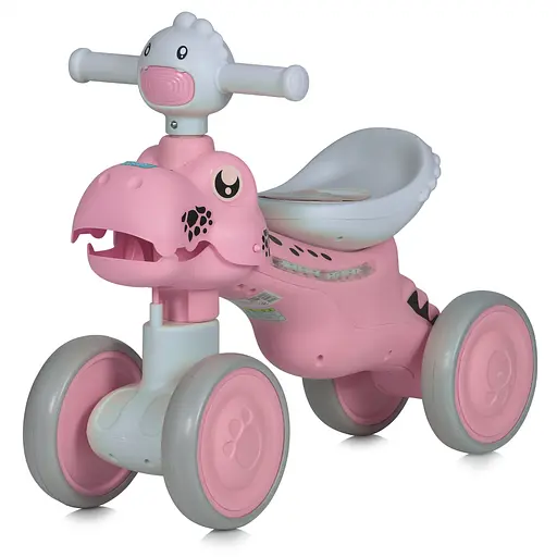 Каталка-толокар M 6025E-8, EVA, музика, світло, рожевий