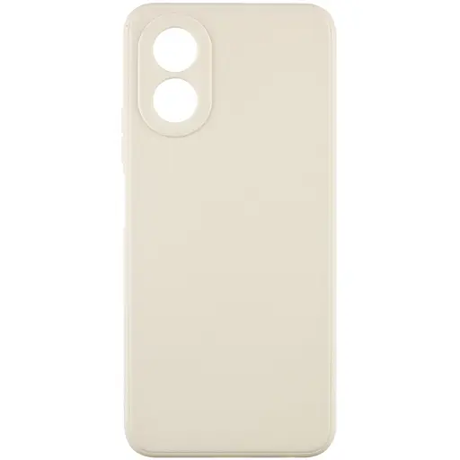 Силиконовый чехол Candy Full Camera для Oo A78 4G Бежевый / Antique White