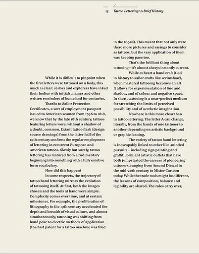 The Graphic Art of Tattoo Lettering - фото 3