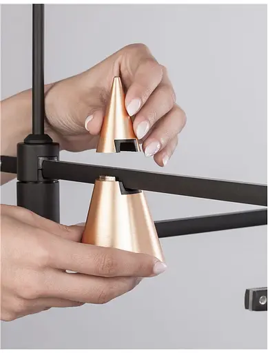 Магнітний світильник Nova Luce CONO 9090286 - фото 6