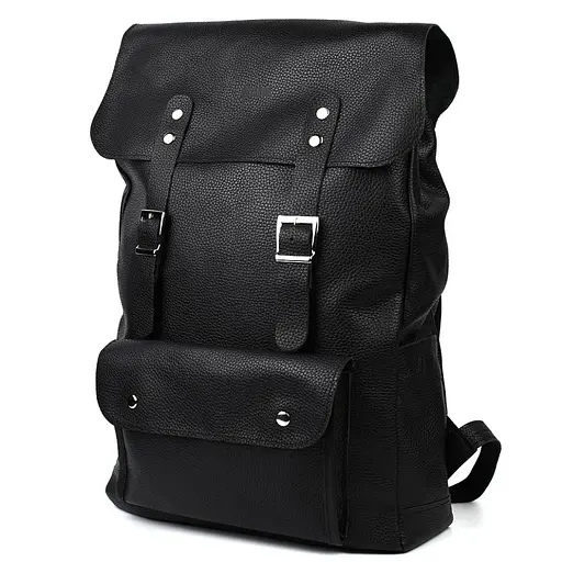 Кожаный мужской рюкзак TARWA 42х33х12 см nsa0001340 - фото 3
