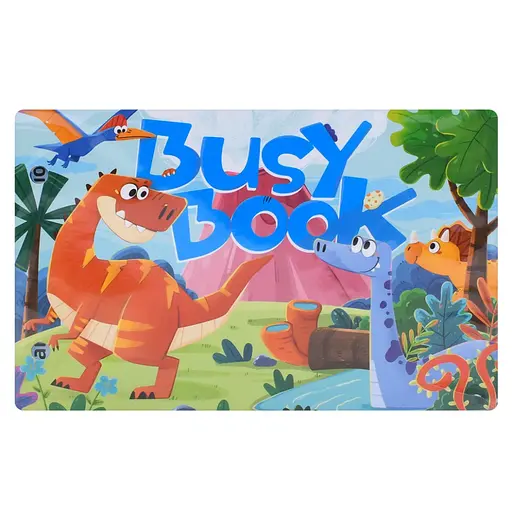 М'яка розвиваюча іграшка-книжечка "Busybook" Bambi YB-501-502-503-3 - фото 1