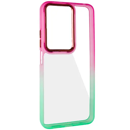 Чохол Epik TPU+PC Fresh sip series для Xiaomi Redmi Note 13 Pro 4G/Poco M6 Pro 4G/Note 14S Салатовий/Рожевий - фото 5