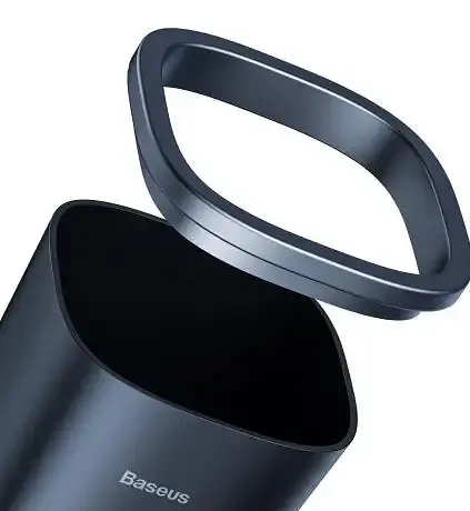 Автомобильный контейнер для мусора Baseus CRLJT-A01 Черный - фото 4