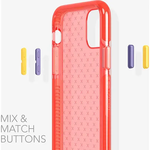 Протиударний чохол Tech21 Evo Check для iPhone 11 Pro (5.8") Coral My World T21-7229 - фото 4