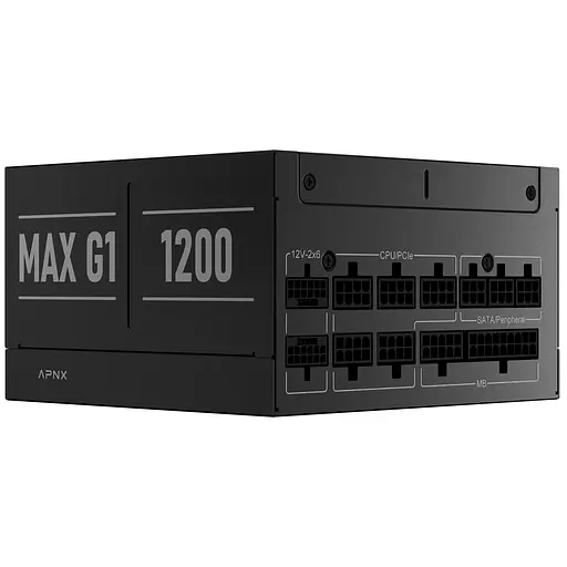 Блок живлення APNX MAX G1 1200W 80+ Gold (APPG-MXK2FEC.X1) - фото 7