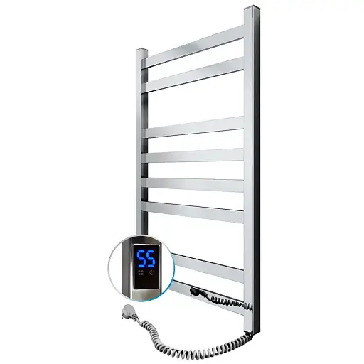 Рушникосушка електрична SANTAN драбина Авангард 480х800 нерж  Sensor правобічна - фото 2
