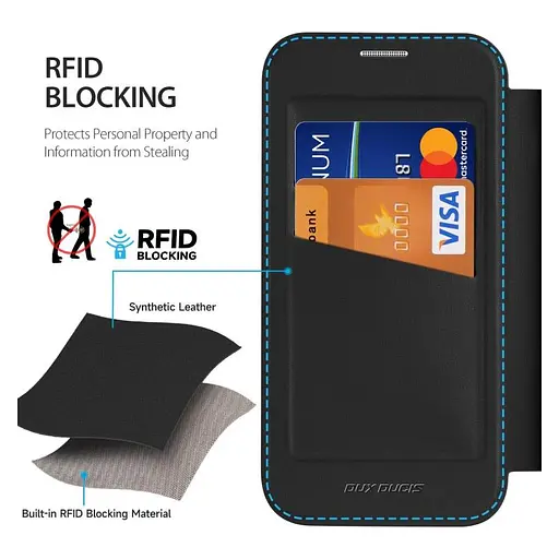 Чохол-книжка Dux Ducis Skin X Pro with MagSafe для Apple iPhone 16 Pro 6.3 Black - фото 3