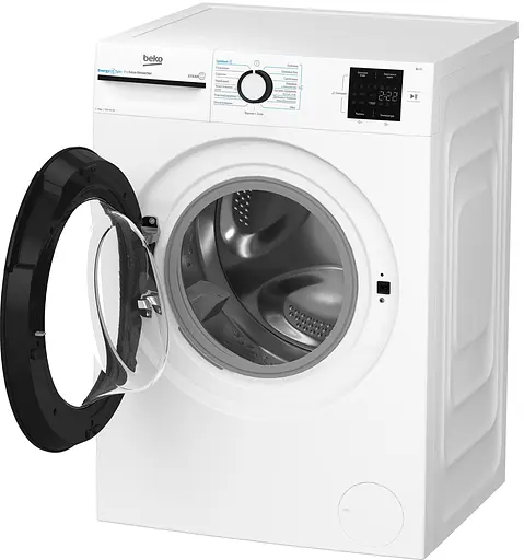 Стиральная машина Beko фронтальная 9 кг 1200 A+++ 55 см дисплей инвертор пара белый - фото 4
