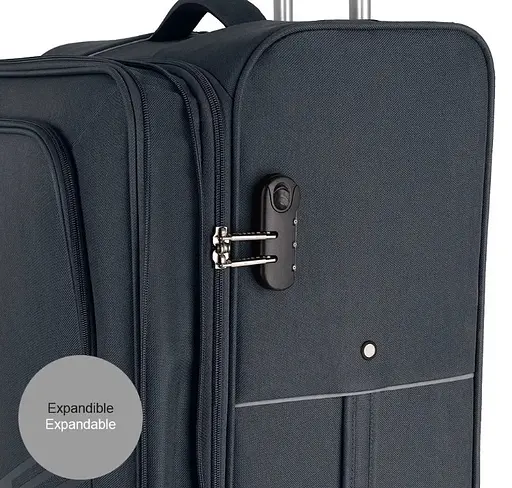 Валіза Gabol Lisboa (M) Grey (122746-016) - фото 5