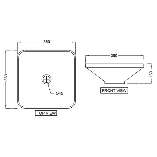 Умивальник Jaquar Laguna 38 см LAS-WHT-91901, Білий - фото 2